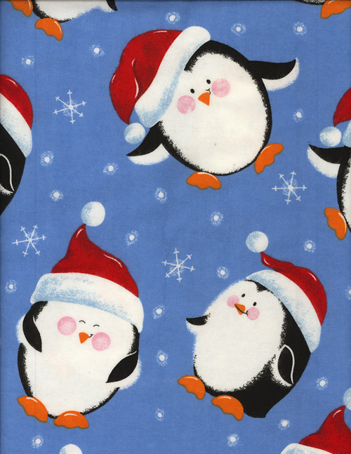 SANTA PENGUINS - FLANNEL cover/airbed set-Santa, penguins, blue, snow, snowflake, flannel, winter, Christmas, cotton, natural fiber, pet bed, dog bed, cat bed, pet air bed, orthopedic support, veterinarian recommended, machine washable, machine dry slipcovers, apparel fabric, easy change, sustainable, eco-friendly, dog, cat, claw and nail proof, vet recommended, environmentally responsible, pet bed, dog bed, cat bed, natural nest, nesting area, long lasting, never compresses, replacement slipcovers, handcrafted, made in Michigan, made in USA, snazztastic, fashion covers, home decor, style, ARNO, Animal Rescue New Orleans