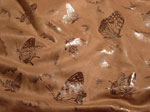 BUTTERFLY IRIDESCENCE - SUEDECLOTH cover/airbed set-butterfly, butterflies, tan, beige, iridescence, rainbow, suede cloth, micro-suede, polyester, pet bed, dog bed, cat bed, pet air bed, orthopedic support, veterinarian recommended, machine washable, machine dry slipcovers, apparel fabric, easy change, sustainable, eco-friendly, dog, cat, claw and nail proof, vet recommended, environmentally responsible, pet bed, dog bed, cat bed, natural nest, nesting area, long lasting, never compresses, replacement slipcovers, handcrafted, made in Michigan, made in USA, snazztastic, fashion covers, home decor, style, ARNO, Animal Rescue New Orleans